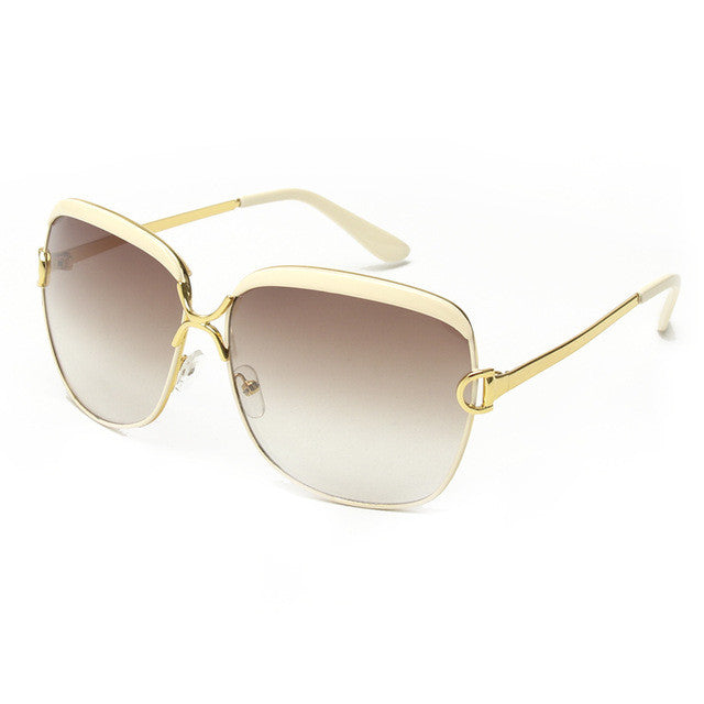 ROYAL GIRL High Quality Women Brand Designer Sunglasses Summer Luxury D frame Shades Glasses gradient lenses sun glasses ss148