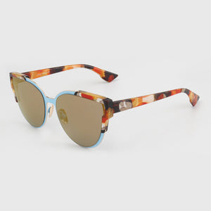 ROYAL GIRL Newest Fashion Cat Eye Sunglasses Women Classic Brand Designer Reflective Mirror Sun Glasses UV400 ss239