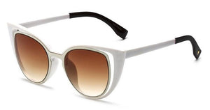 ROYAL GIRL 2017 brand designer women Sunglasses vintage acetate frame retro gradient cat eye shaped ss719