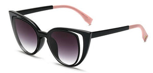 ROYAL GIRL 2017 brand designer women Sunglasses vintage acetate frame retro gradient cat eye shaped ss719