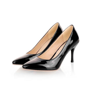 MORAZORA Big Size 34-45 2018 New Fashion high heels women pumps thin heel classic white red nede beige sexy prom wedding shoes