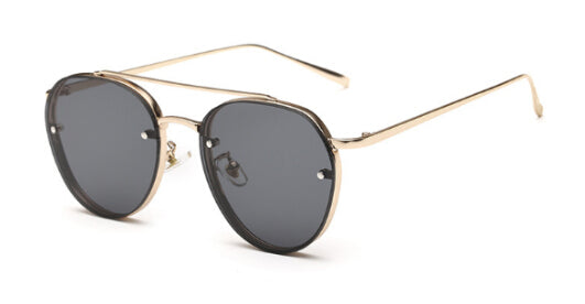 Peekaboo Newest yellow green pink ocean sunglasses women fashion summer style steam punk metal sun glasses men uv400 lentes de