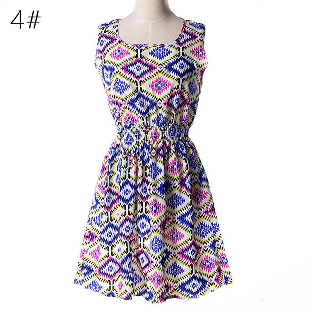 Casual Summer Chiffon Dress Women Clothes 2018 Sexy Floral Short Beach Dresses Korean Elegant Vestido De Festa Verano Robe Femme