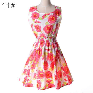 Casual Summer Chiffon Dress Women Clothes 2018 Sexy Floral Short Beach Dresses Korean Elegant Vestido De Festa Verano Robe Femme