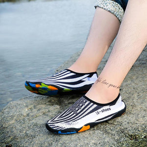 Men Outdoor Sneaker Shoes for Swimming Pool Shoes Women Fshing Aqua Water Diving Wading Barefoot Beach Shoes